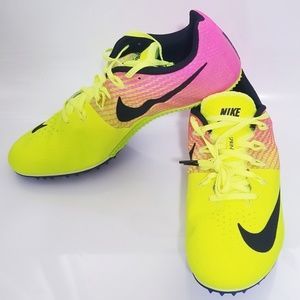 NIKE ZOOM RIVAL S OC TRACK Men VOLT/PINK/BLACK